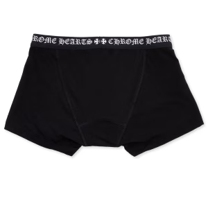 %title% %sep% %Black Cotton Boxer Brief with Black and White Jacquard%