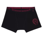 Chrome Hearts Black Cotton Boxer Brief