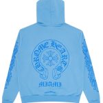 Blue Chrome Hearts Hoodie