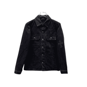 Chrome Hearts All Black Denim Jacket