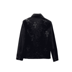 Chrome Hearts All Black Denim Jacket