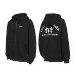 Chrome Hearts ‘Sailin On’ Triple Cross Cemetery Dagger Zip-up Hoodie