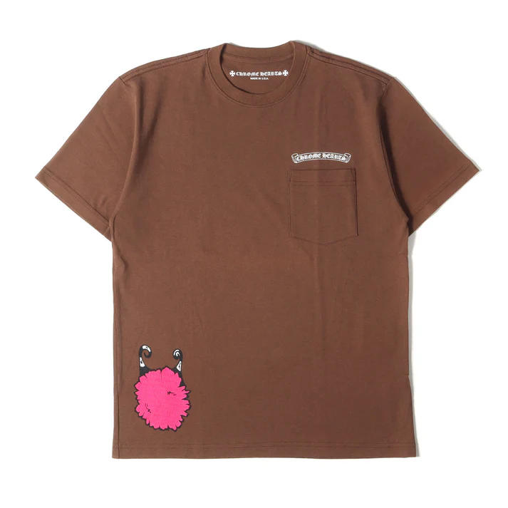 Brown Chrome Hearts Shirt